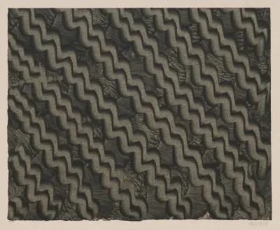 Kleisterpapier Mit Verdrangungsdekor 8