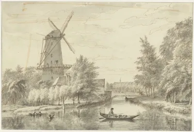 Kloppersingel Met Molen
