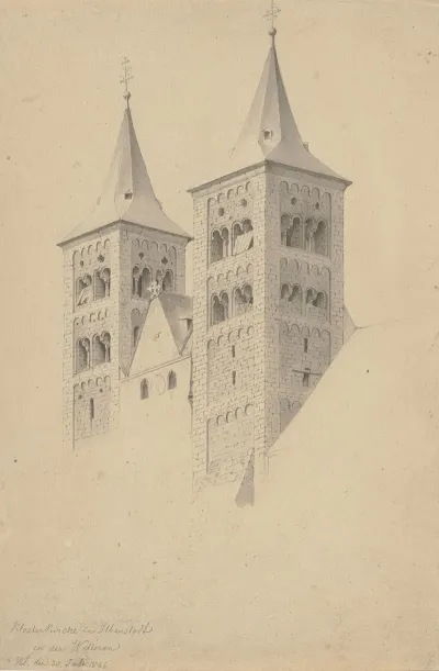 Klosterkirche Zu Ilbenstadt In Der Wetterau