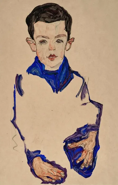 Knabenbildnis Herbert Reiner