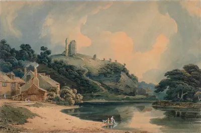 Knaresborough On The River Nidd Yorkshire