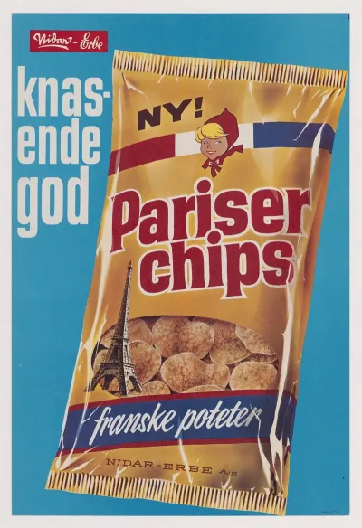 Knasende God Pariser Chips