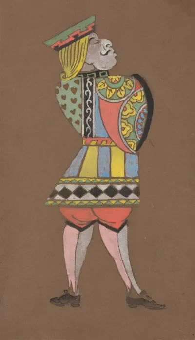 Knave Of Hearts Costume Design For Alice In Wonderland