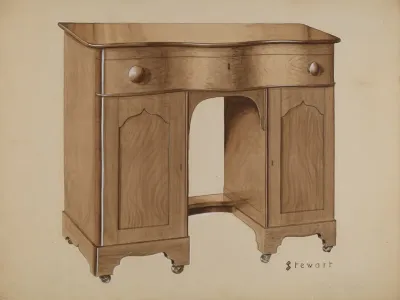 Knee Hole Desk