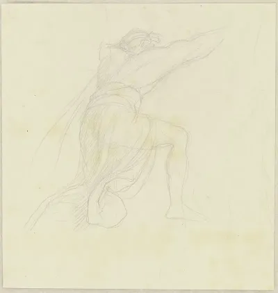 Kneeling Man During The Sangerkrieg