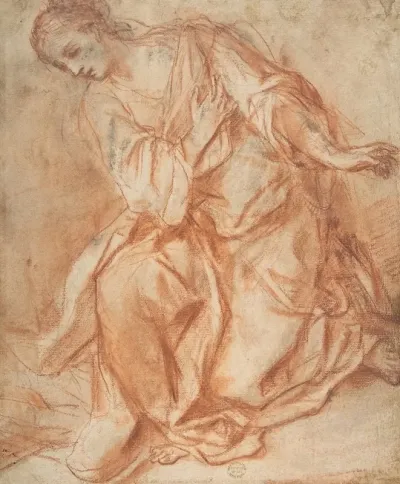Kneeling Woman 2
