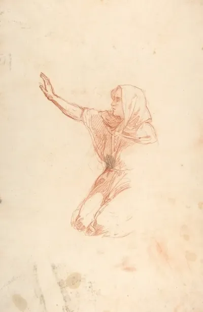 Kneeling Woman