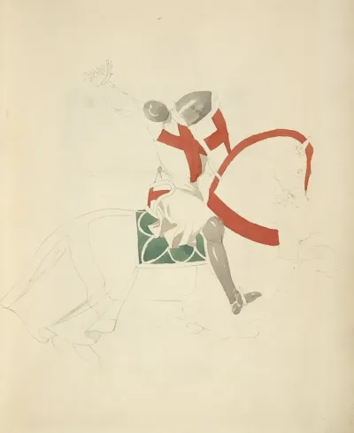 Knight On Saddle
