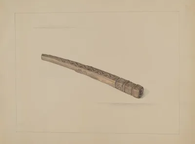 Knitting Needle Holder