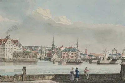Kobenhavn Set Fra Christianshavn