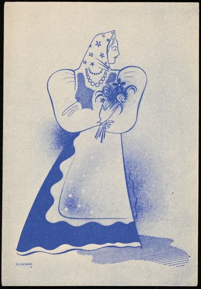 Kobieta W Stroju Krakowskim