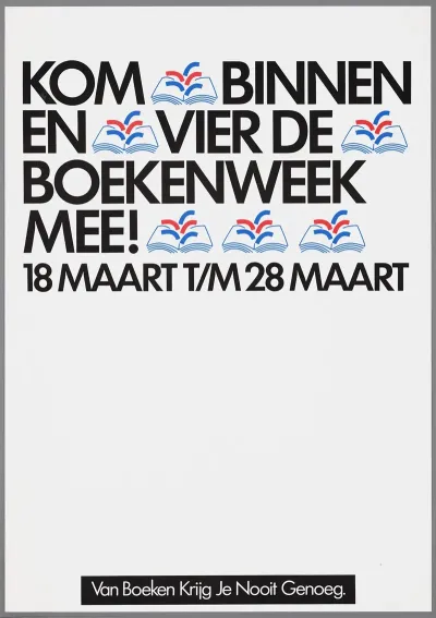 Kom Binnen En Vier De Boekenweek Mee