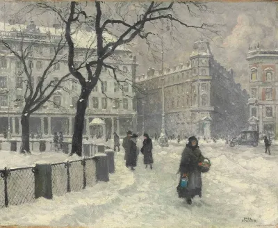 Kongens Nytorv Copenhagen In Winter