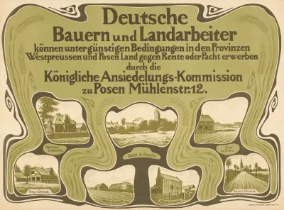 Konigliche Ansiedlungs Kommission Zu Posen