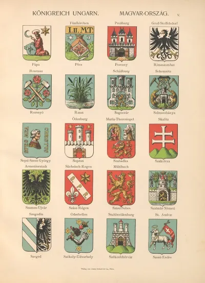Konigreich‎ ‎ungarn Magyar Orszag V