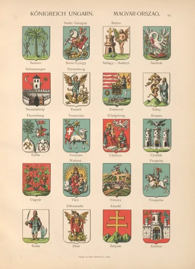 Konigreich‎ ‎ungarn Magyar Orszag Vi