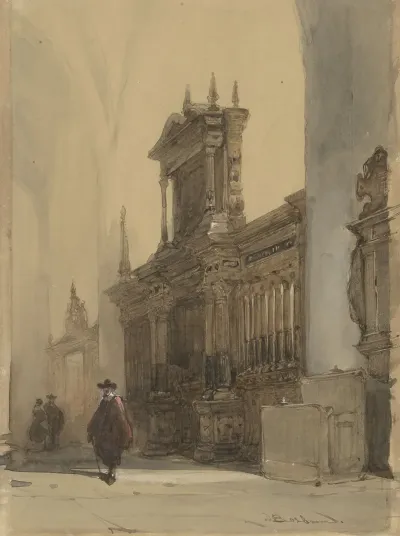 Koorhek Van De Nieuwe Kerk Delft