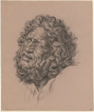 Kop Van De Laocoön De Sculptuur I H Vaticaans Museum