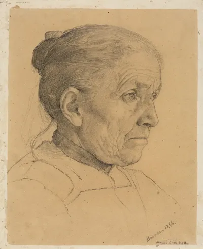 Kopf Der Mutter Des Kunstlers
