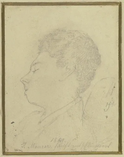 Kopf Des Malers Jakob Maurer