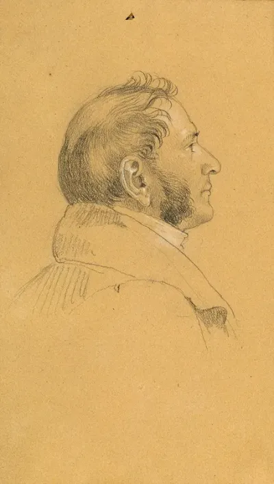 Kopfstudie Zu Ruckkehr Des Kaisers Franz Aus Pressburg 6