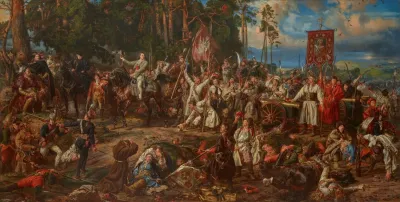 Kosciuszko At Raclawice