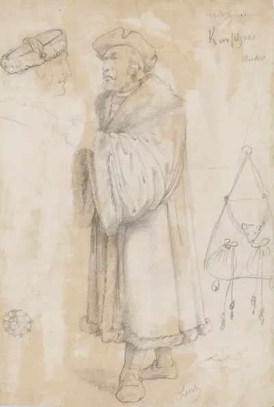Kostumentwurf Fur Den Festzug Von 1879 Makartfestzug 7