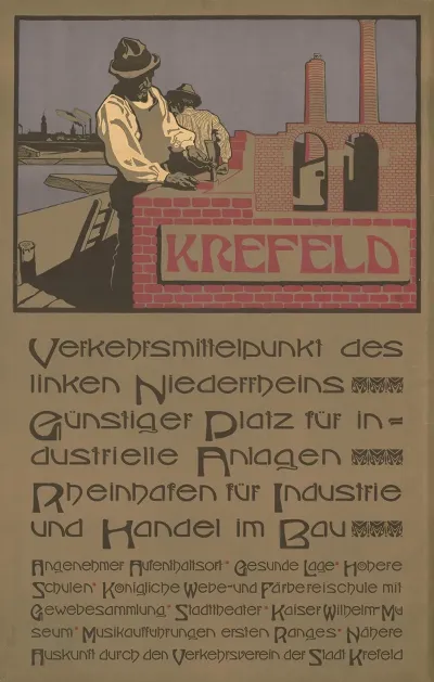 Krefeld Verkehrsmittelpunkt Des Linken Niederrheins