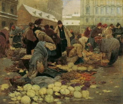 Kroatenmarkt Auf Der Haide In Wien