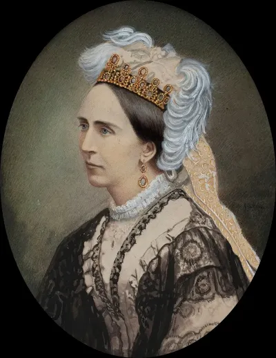 Krolowa Maria Jozefina De Beauharnaismatka Karola Szwedzkiego Xv Bernardotte