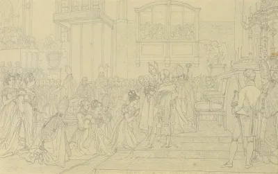 Kronung Der Kaiserin Carolina Augusta In Pressburg