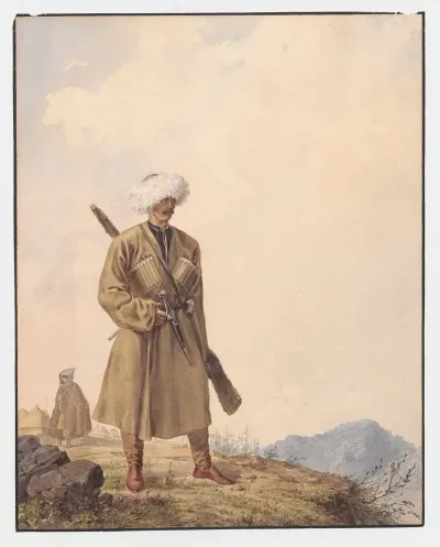 Ksawery Branicki In Circassian Costume