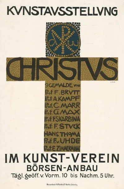 Kunstausstellung Christus Im Kunst Verein Borsen Anbau