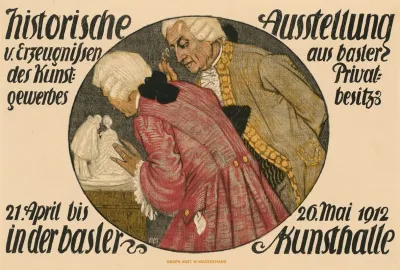 Kunsthalle Basel Historische Ausstellung Kunstgewerbe Aus Privatbesitz