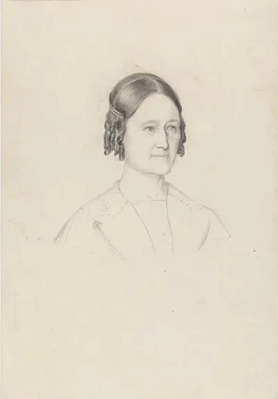 Kunstnerens Kone Johanne Tidemand