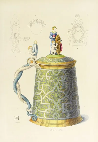 Kunstwerke Und Geräthschaften Des Mittelalters Und Der Renaissance Pl 06