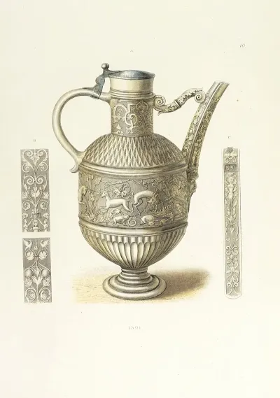 Kunstwerke Und Geräthschaften Des Mittelalters Und Der Renaissance Pl 10