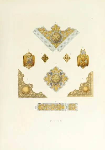 Kunstwerke Und Geräthschaften Des Mittelalters Und Der Renaissance Pl 17