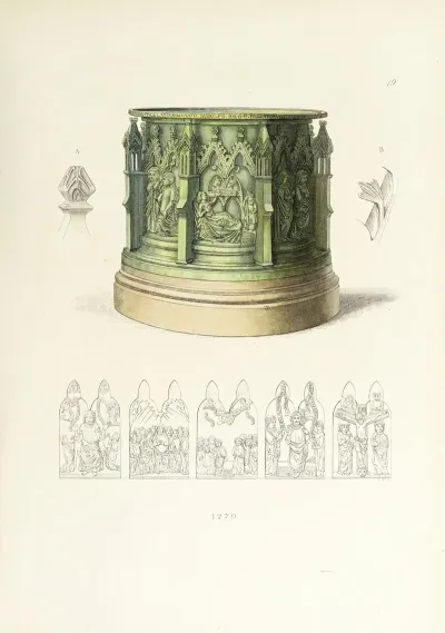 Kunstwerke Und Geräthschaften Des Mittelalters Und Der Renaissance Pl 19