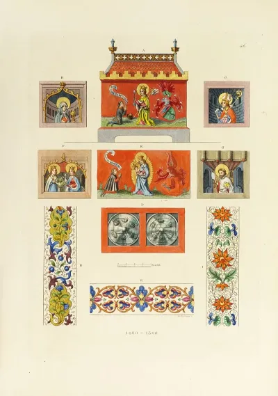 Kunstwerke Und Geräthschaften Des Mittelalters Und Der Renaissance Pl 46