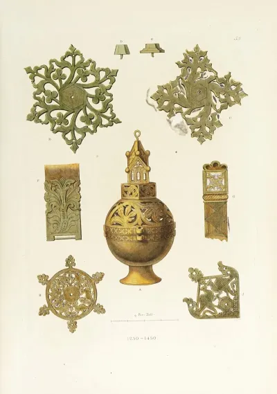 Kunstwerke Und Geräthschaften Des Mittelalters Und Der Renaissance Pl 58