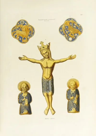 Kunstwerke Und Geräthschaften Des Mittelalters Und Der Renaissance Pl 60