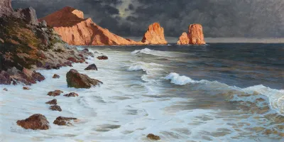 Kuste Bei Capri