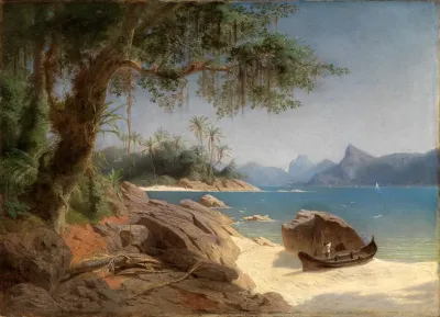Kustenlandschaft Bei Rio De Janeiro