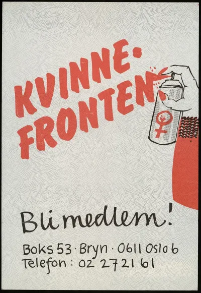 Kvinnefronten Bli Medlem