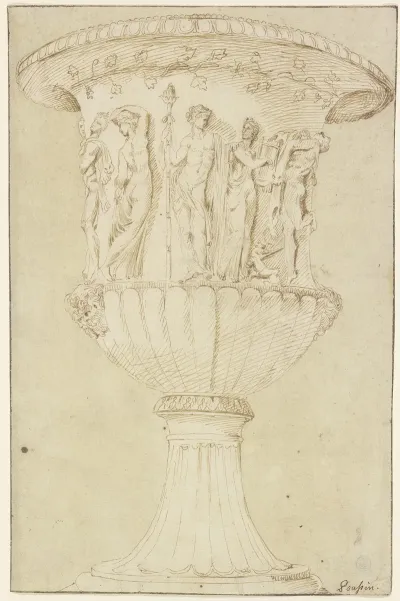 Kylix Mit Dionysischer Prozession Vase Borghese