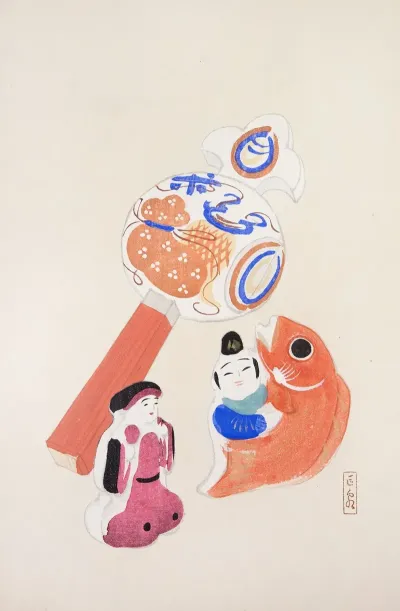 Kyosens Collected Illustrations Of Japanese Toys Pl 043