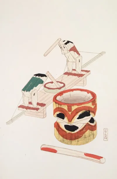 Kyosens Collected Illustrations Of Japanese Toys Pl 101
