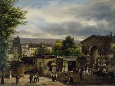 La Barriere De La Rue Royale Montmartre