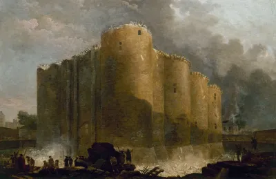 La Bastille Dans Les Premiers Jours De Sa Demolition